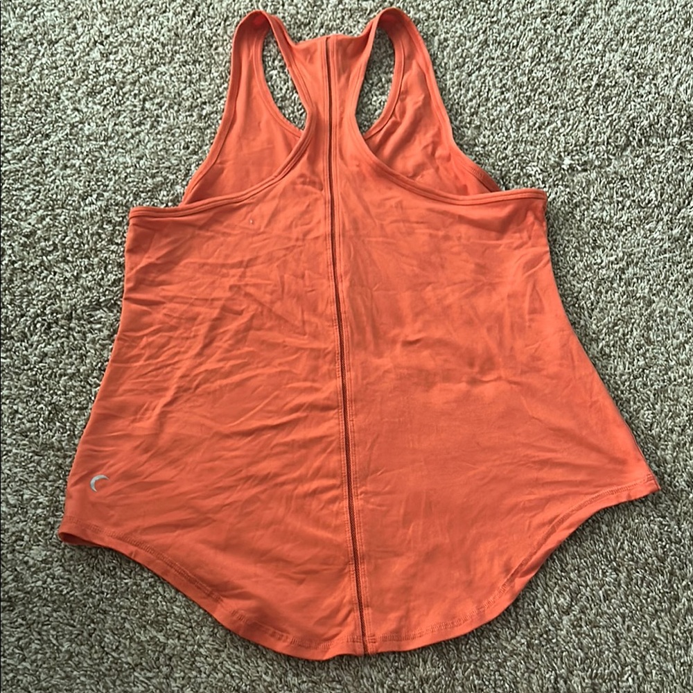 Zyia Orange Racerback Tank - Picture 2 of 3
